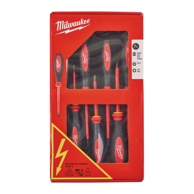 MILWAUKEE TRI-LOBE VDE  PZ SET TORNAVIDA 7 PARÇA